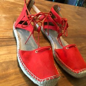 NEW Merona Red Sandals